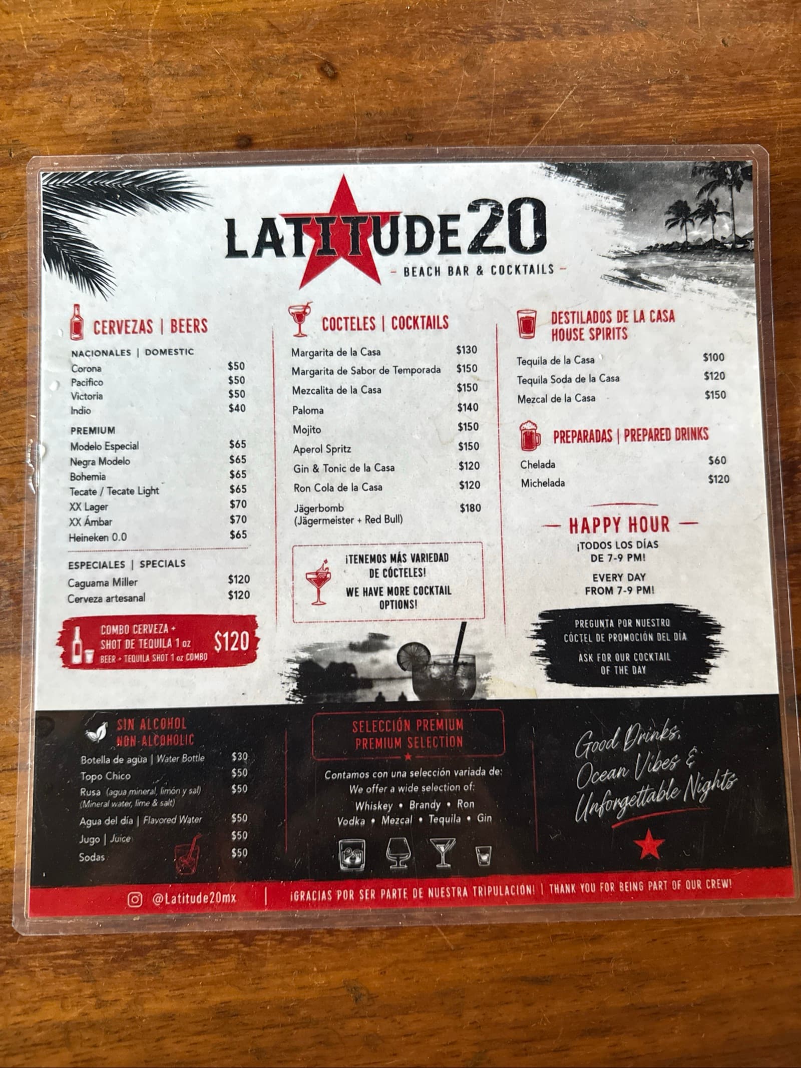 Menu page 2