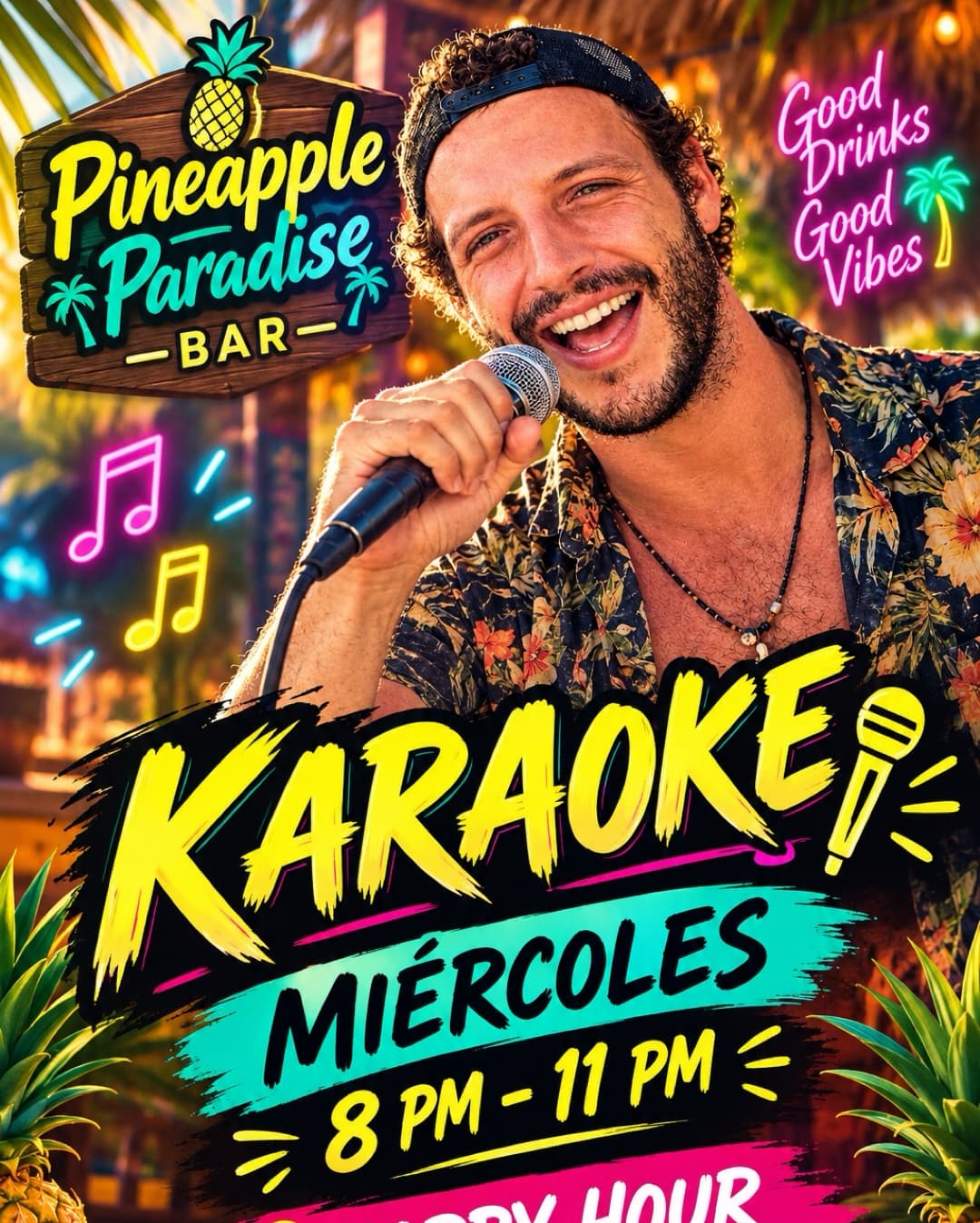 Pineapple Paradise Karaoke